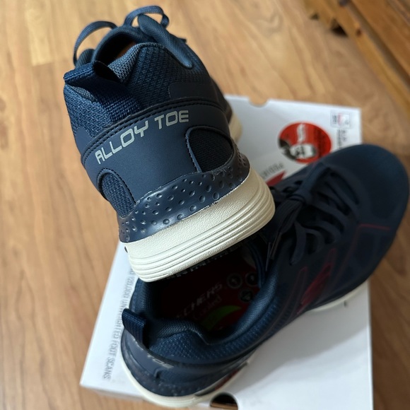 Skechers Work Arch Fit Men’s Shoes 9W - Picture 5 of 10